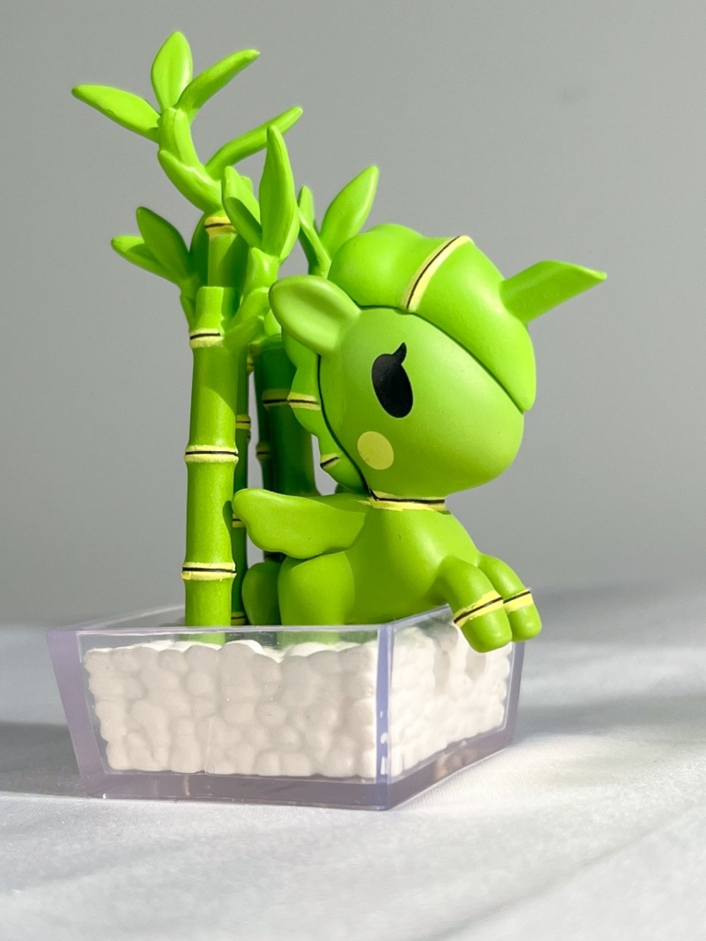 Tokidoki Longevity Botanical Harmony Unicorno Green Bamboo Luck Plant Figure